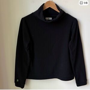 Dudley Stephens Black Turtleneck Sweater